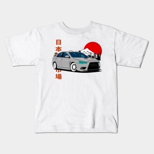 Mitsubishi Lancer Evolution 10 JDM Style Kids T-Shirt